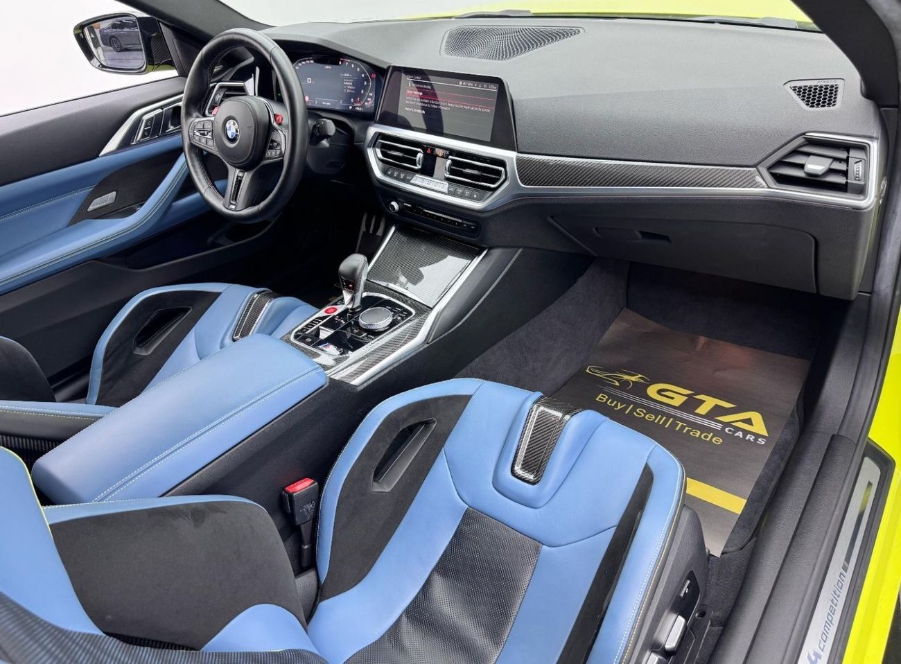 بي أم دبليو M4 Competition 3.0L 2021 BMW M4 Competition, Warranty, Carbon Fiber Package, Very Low Kms