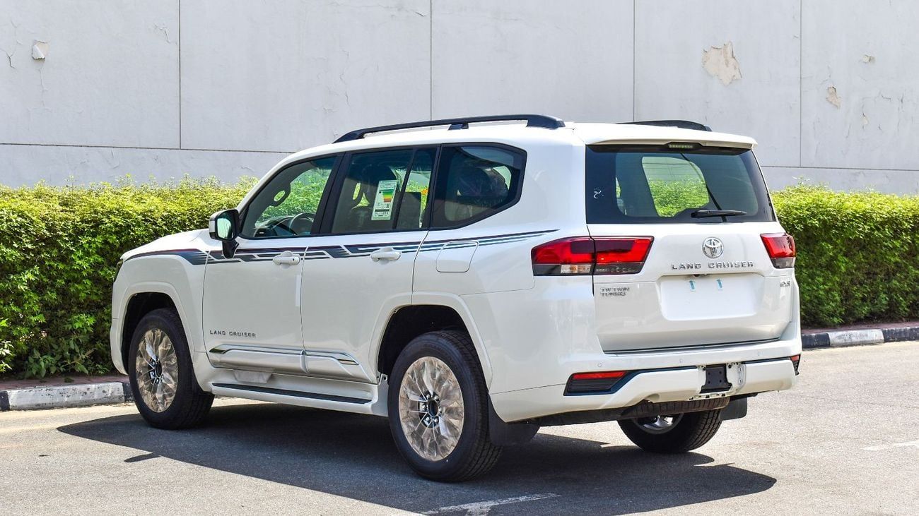 تويوتا لاند كروزر GXR Diesel ECTAGR023 - 2026 Toyota LC300 High - 3.3L Diesel Auto - White with Black Interior