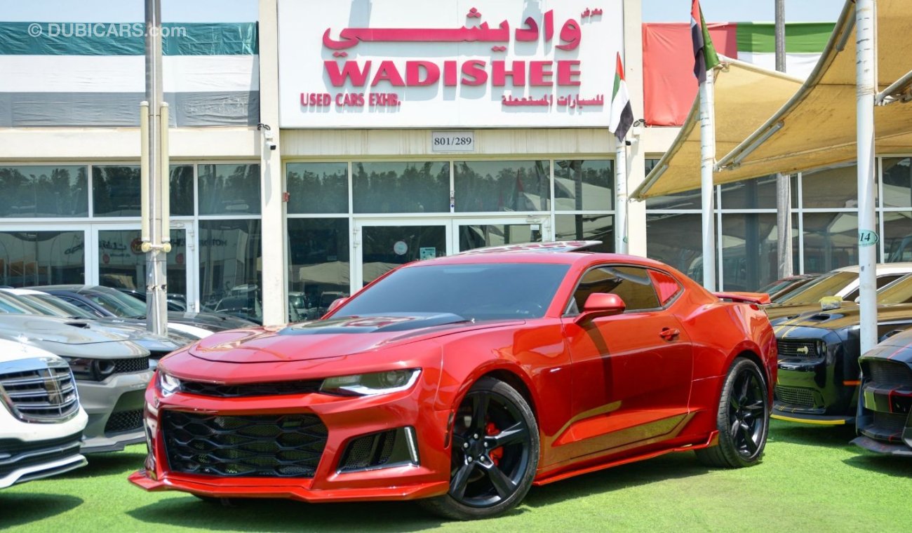 شيفروليه كامارو Camaro RS V6 2016/ZL1 Kit/Sun Roof/Leather Interior/Very Good Condition