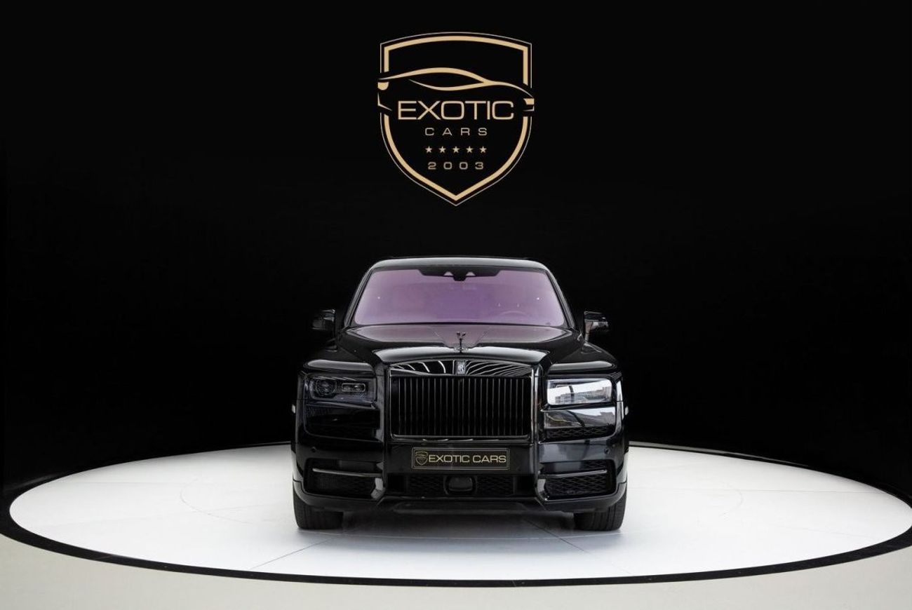 Rolls-Royce Cullinan Black Badge WARRANTY JAN 2026