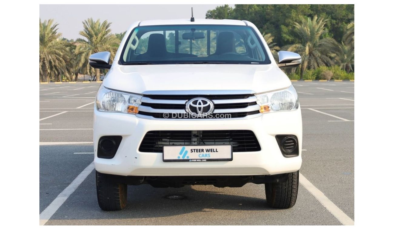 Toyota Hilux | 4x4 2.7L | Single Cabin | Auto Window | GCC | Excellent Condition