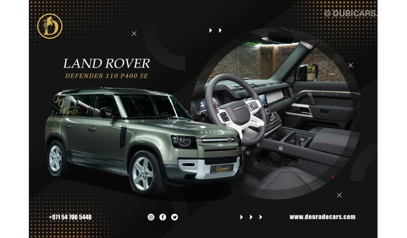 Land Rover Defender | 110 P400 SE | Brand New | 2023 | Full Option
