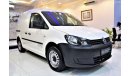 Volkswagen Caddy 2015 Model!! in White Color! GCC Specs