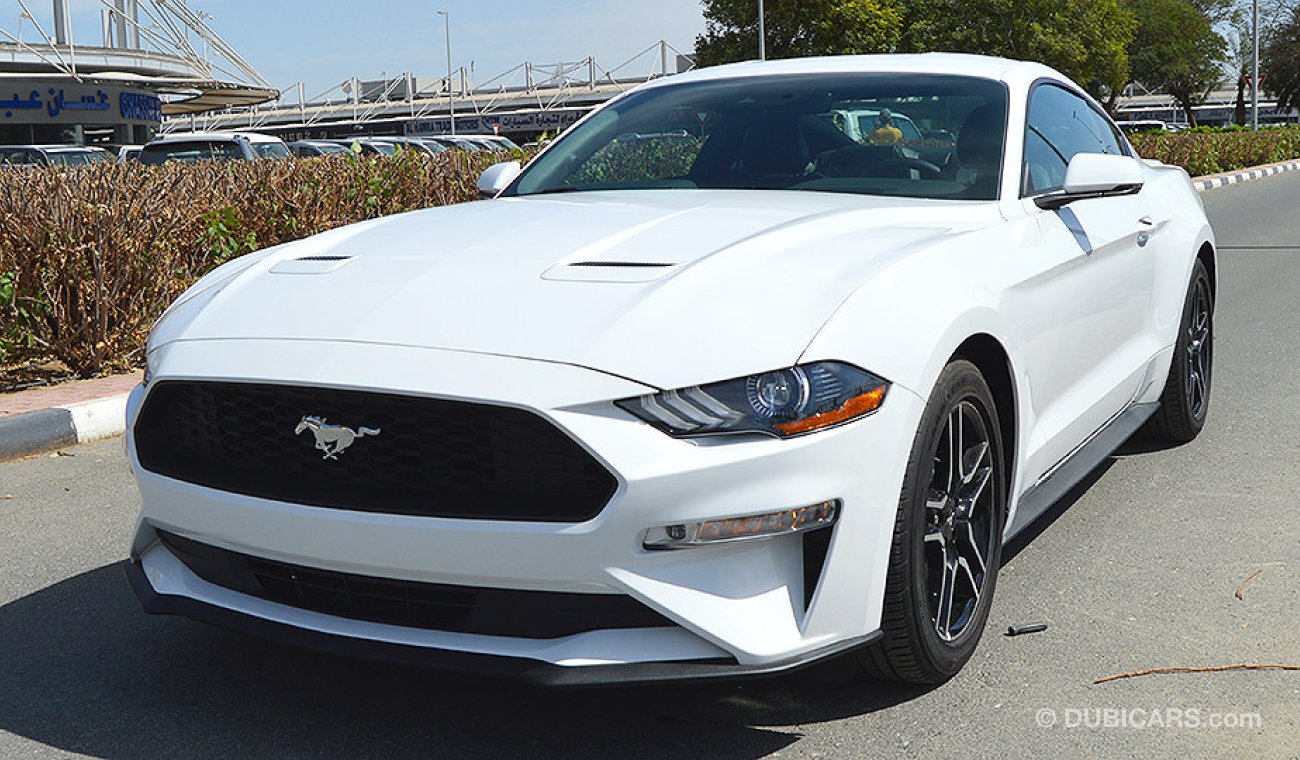 Ford Mustang 2019 Ecoboost, 2.3L GCC, 0km w/ 3 Years or 100K km WRNTY and 60K km Service at Al Tayer