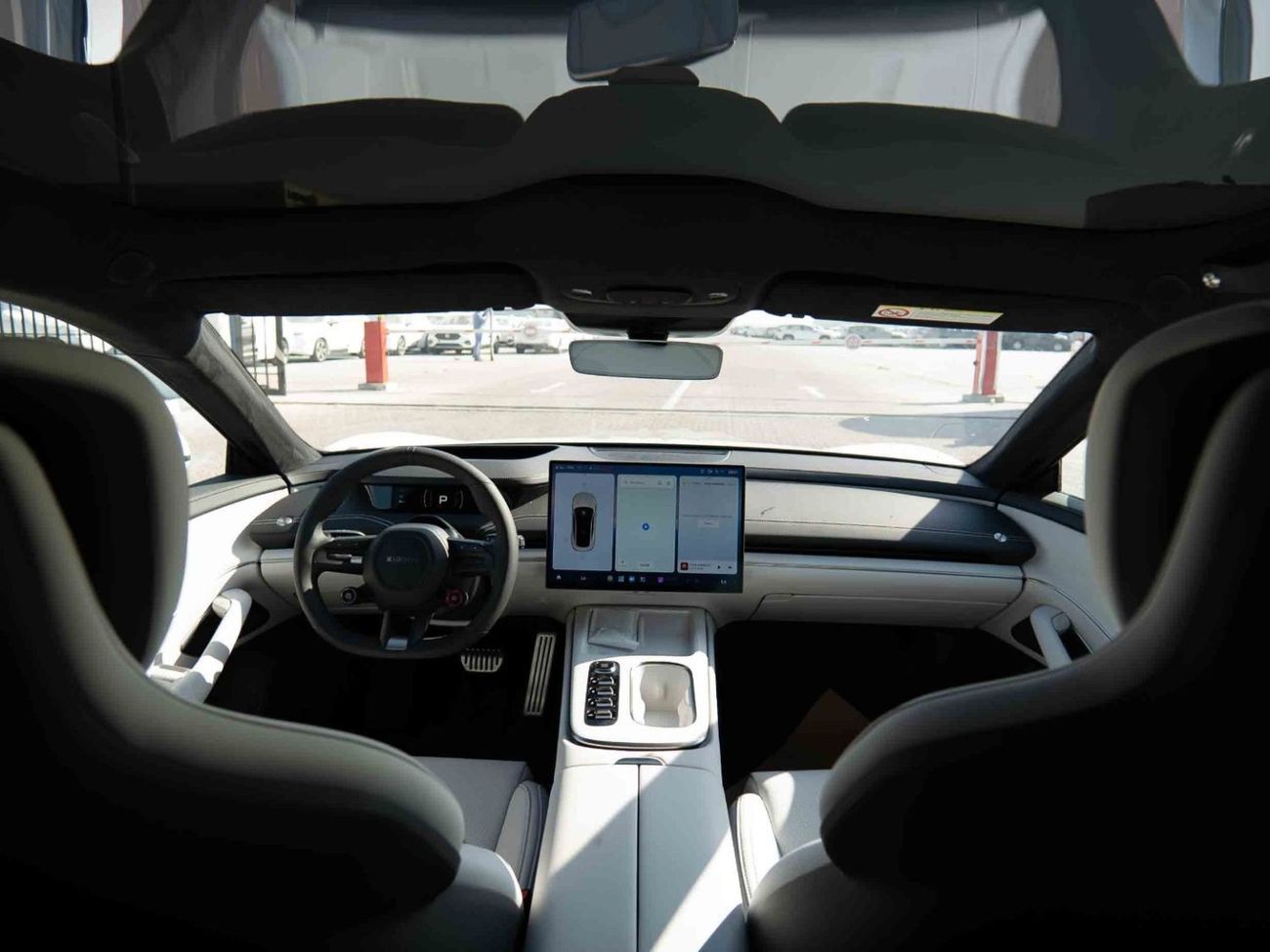 Xiaomi SU7 2025 Xiaomi SU7 Max 21" Sport Wheels - White inside Grey | Export Price