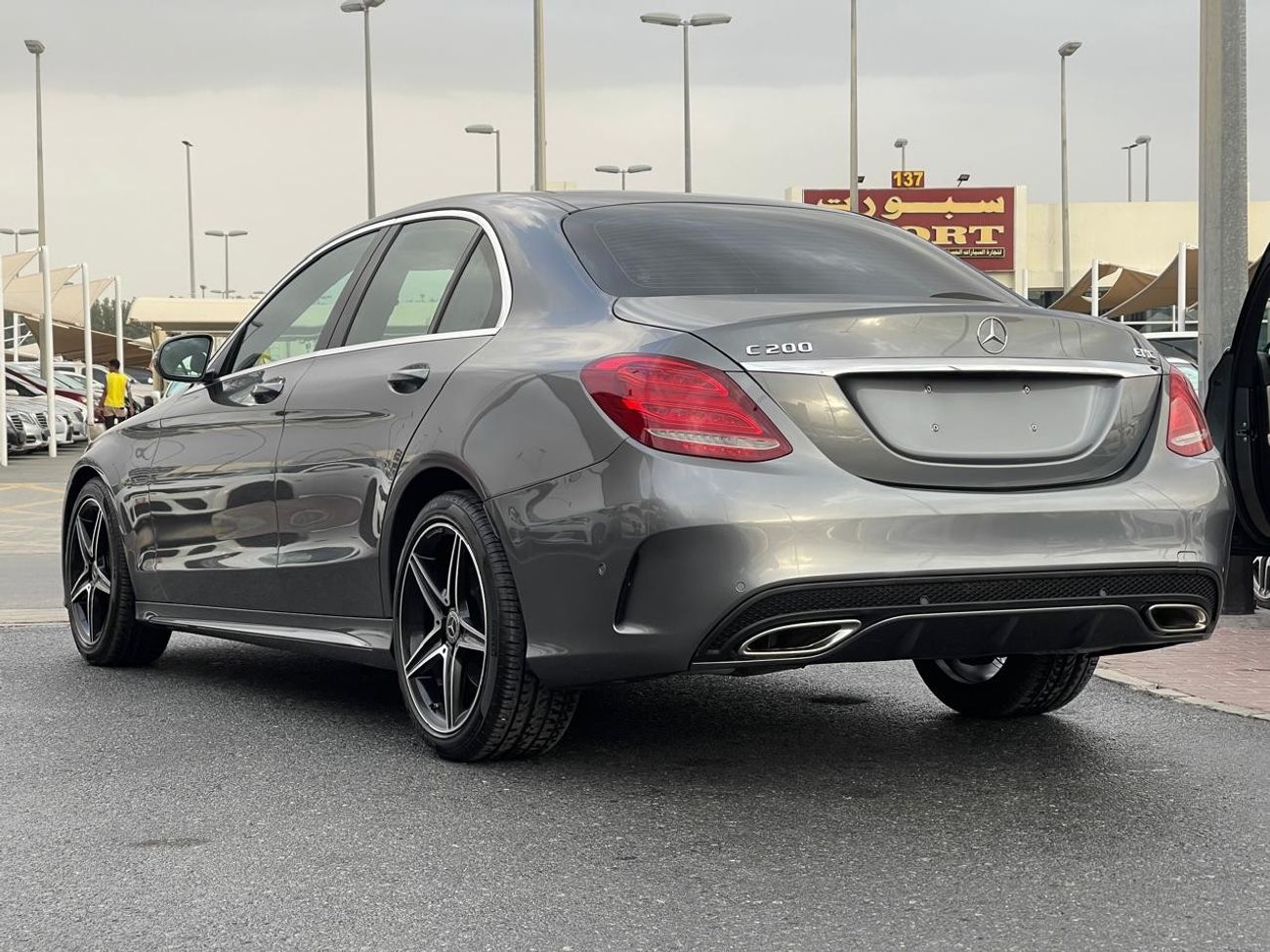 Mercedes-Benz C 200 AMG Pack Mercedes C 200 _GCC_2018_Excellent Condition _Full option