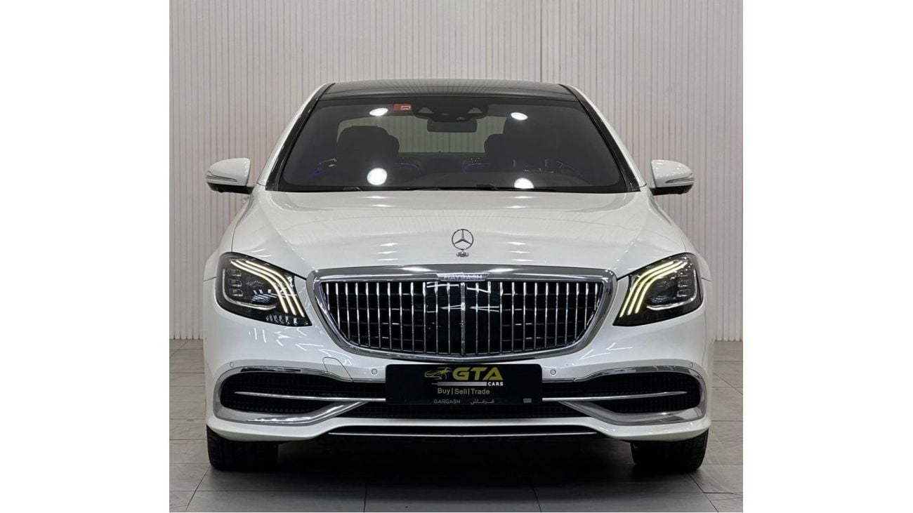 مرسيدس مايباخ s600 مايباخ 2018 Mercedes-Benz S650 Maybach, 1 Year Warranty, Full Gargash Agency Service History, GCC