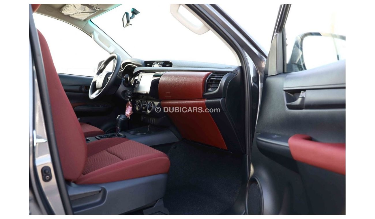 Toyota Hilux 2023 Toyota Hilux 4x4 DC 2.4 D AT - Grey inside Maroon | Export Only