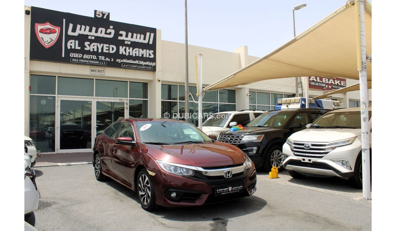 Honda Civic LX HONDA CIVIC - 2017 - SUNROOF - ACCIDENTS FREE - GCC