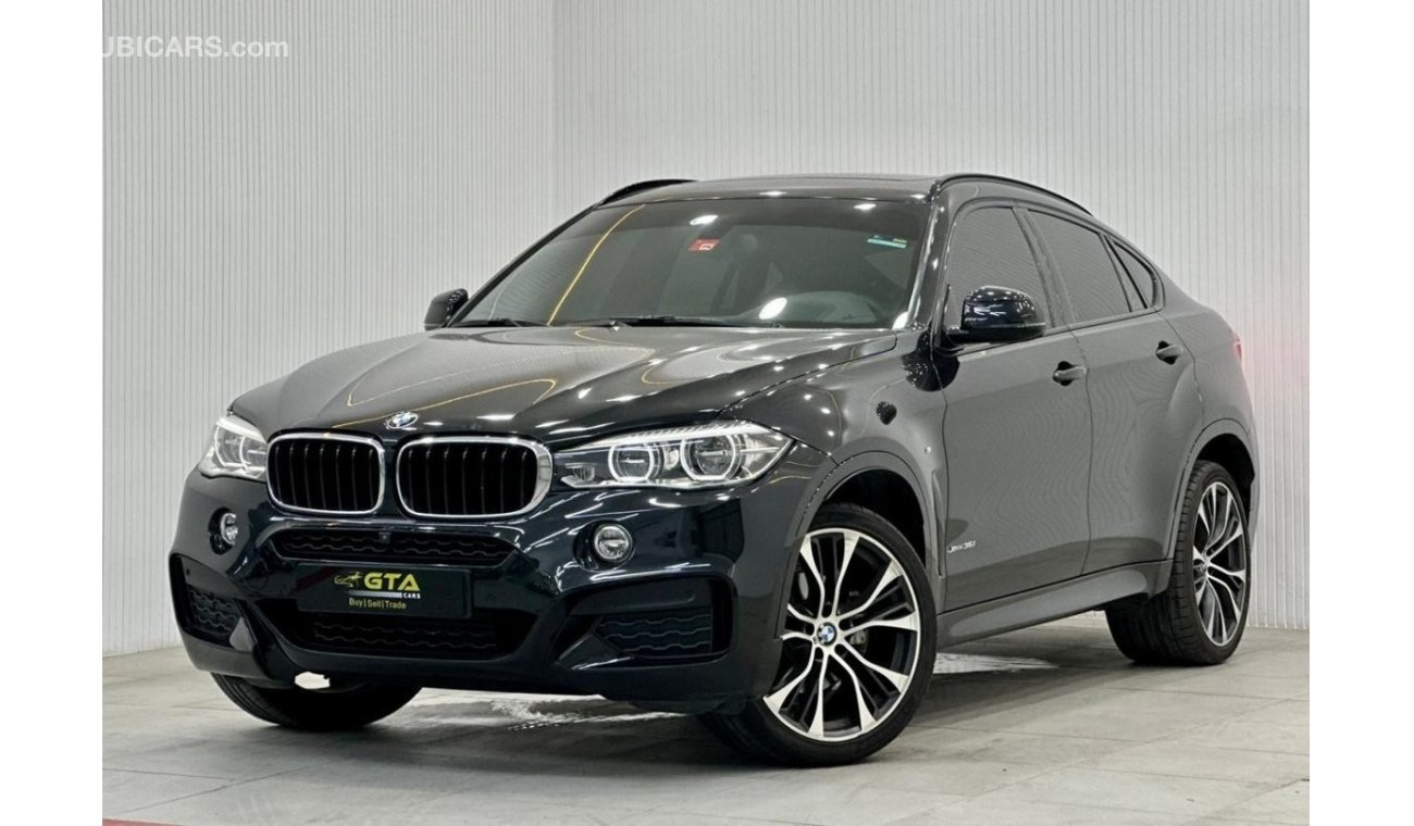 بي أم دبليو X6 2019 BMW X6 35i M Sport, Warranty, Fully Loaded, GCC