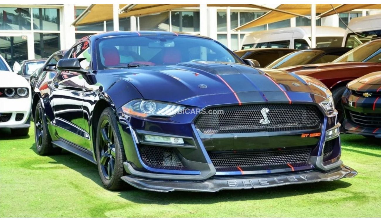 Ford Mustang EcoBoost *Shelby Kit* Mustang V4 Turbo 2018/ Leather interior/ Less Miles/ Excellent Condition