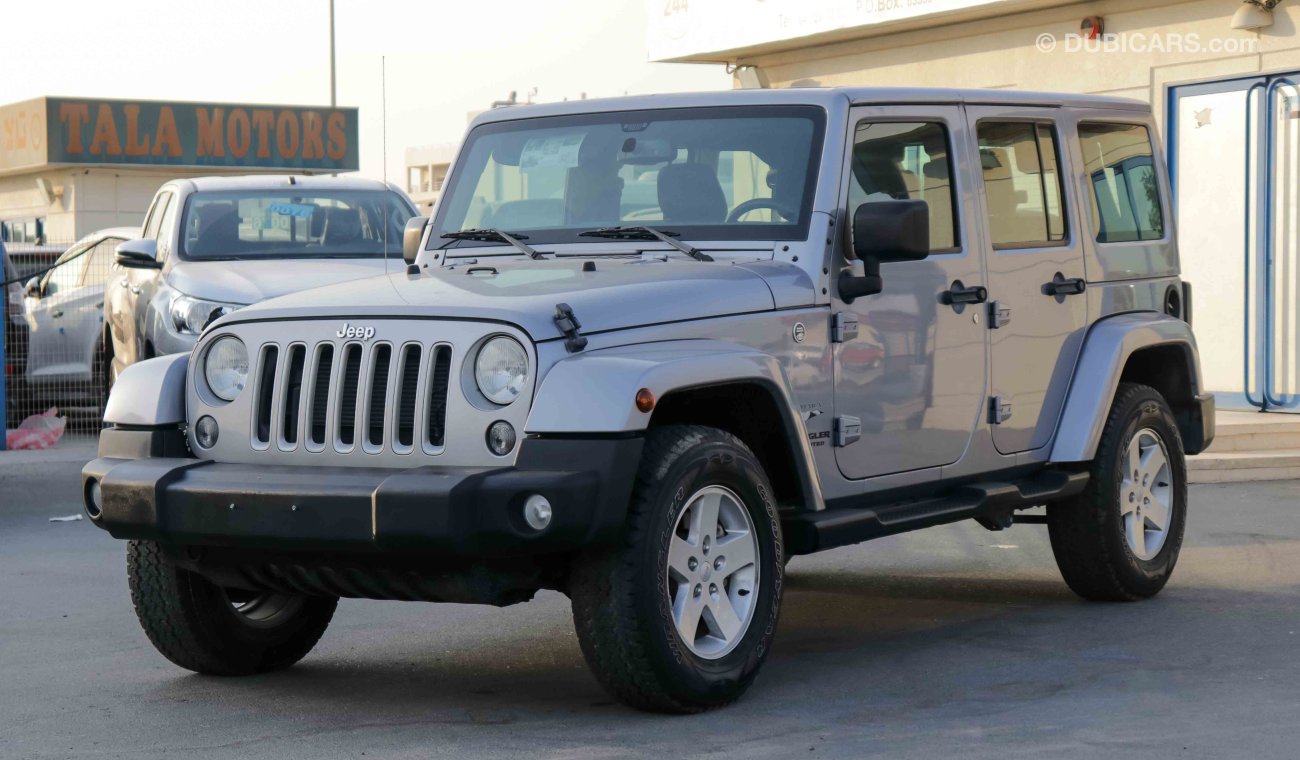 Jeep Wrangler r Unlimited 3.6L 40WD - GCC SPECS -4 DOORS - ZERO KILOMETER - (Price Offered-For Export)