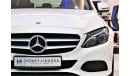 Mercedes-Benz C 180 AMAZING Mercedes Benz C180 1.6L 2016 Model!! in White Color! GCC Specs