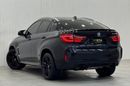 بي أم دبليو X6 M Std 4.4L 2018 BMW X6M M-Power, Warranty, Oct 2025 BMW Service Pack, Carbon Fiber Package, GCC