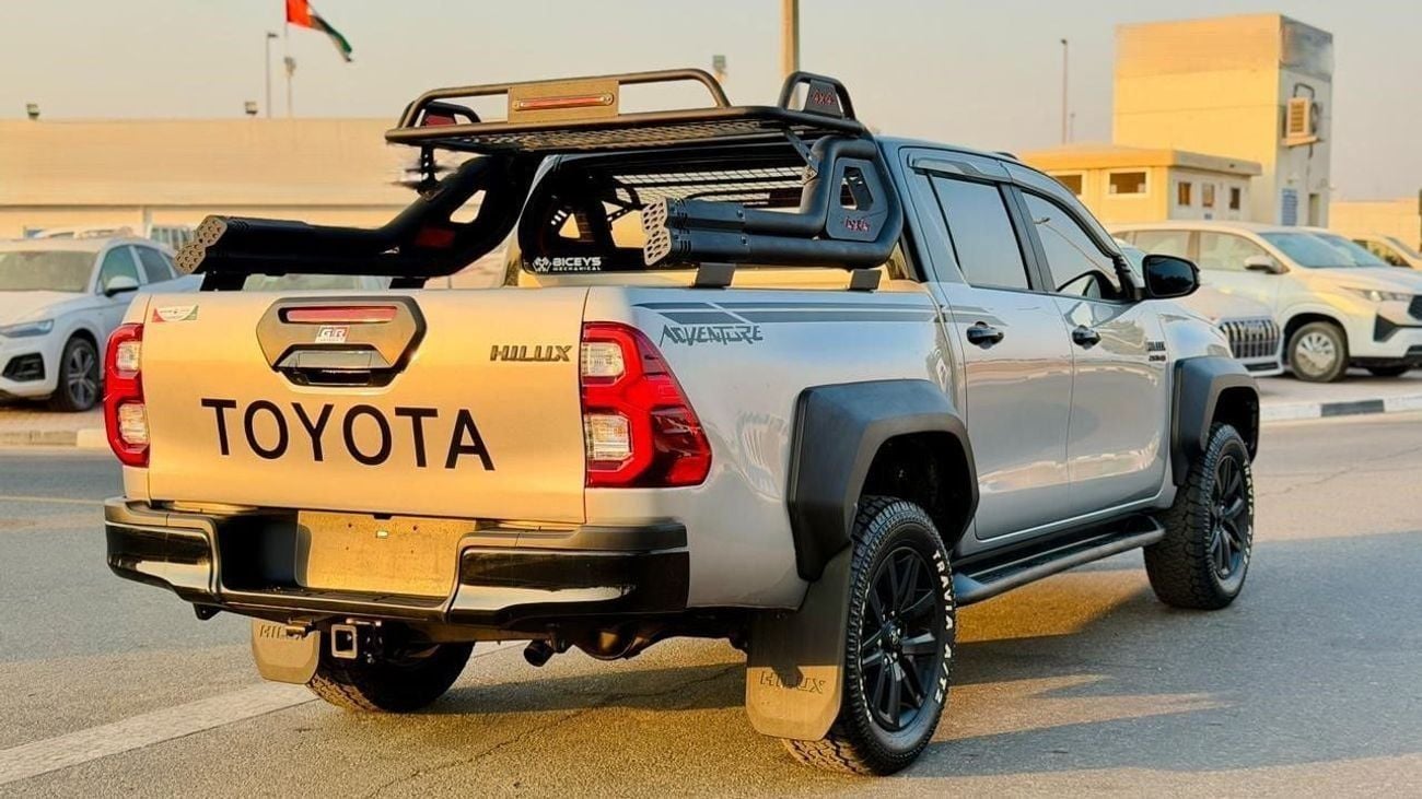 Toyota Hilux MODIFIED TO GR SPORTS | POWER SEATS | AUTOMATIC TRANSMISSION | 2023 | 2.8L DIESEL ENGINE | SILVER BO