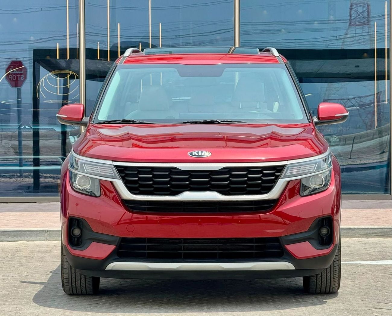 Kia Seltos LX 740-Monthly Kia Seltos 2021 l GCC l Accident Free | Sunroof