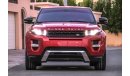 Land Rover Range Rover Evoque Dynamic 2013 GCC under Agency Warranty with Zero Down-Payment.