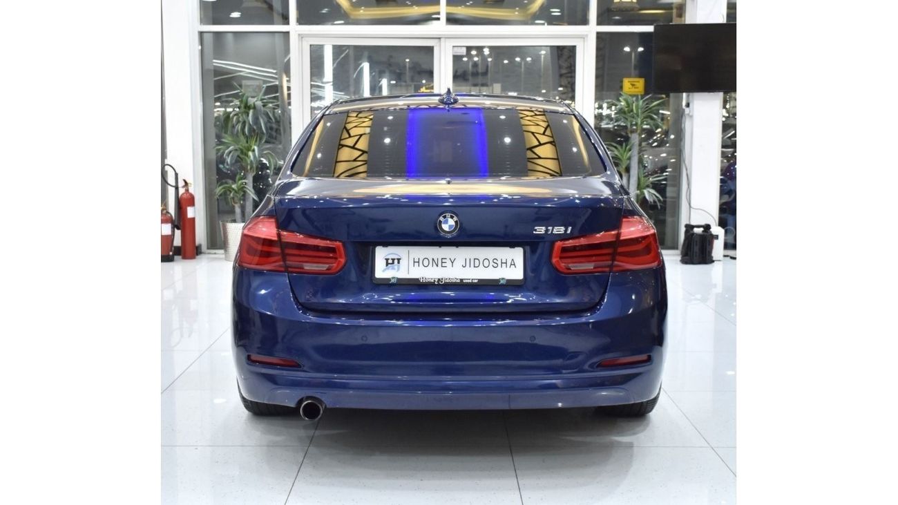 BMW 318i EXCELLENT DEAL for our BMW 318i ( 2018 Model ) in Blue Color GCC Specs