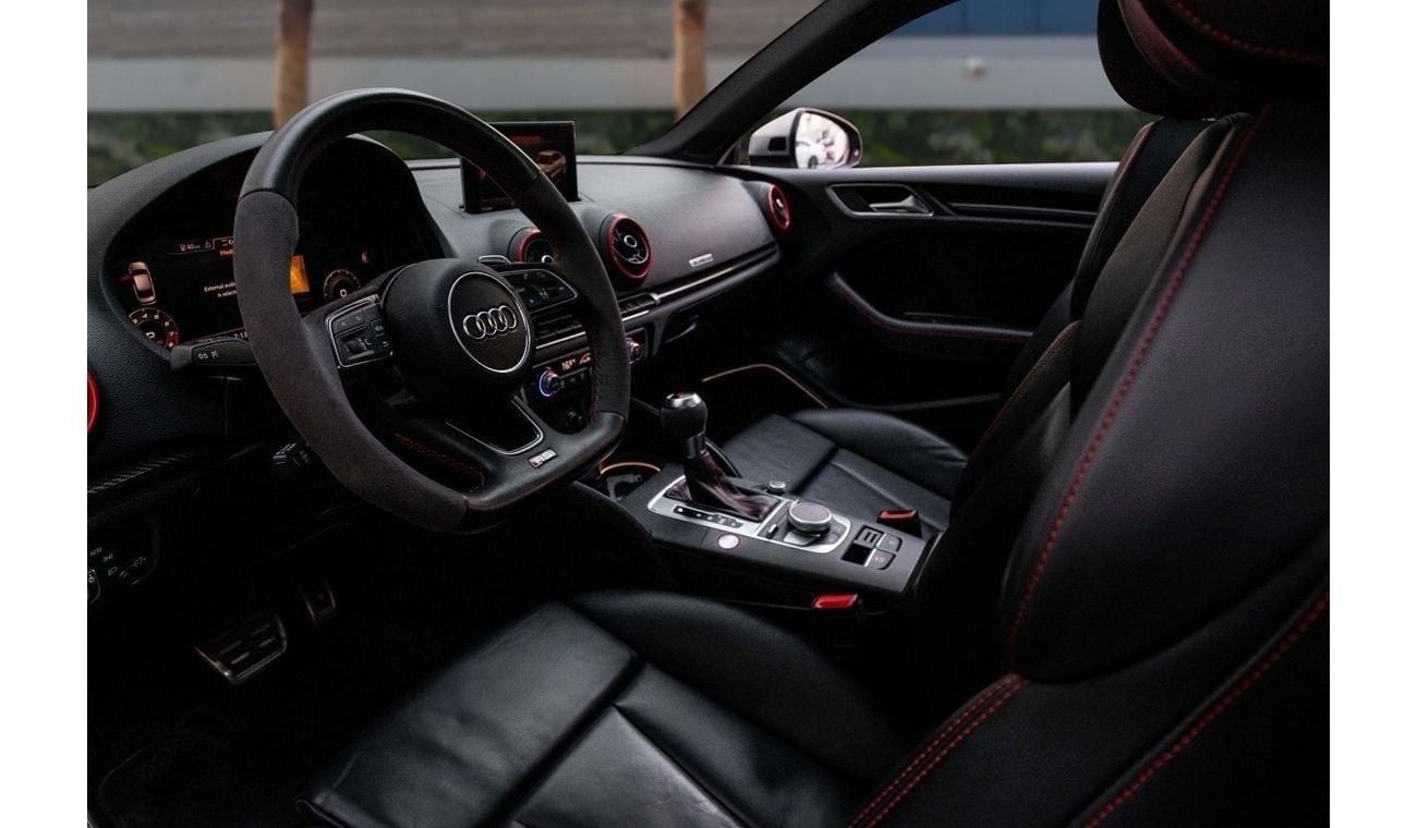 Audi RS3 2018  | 2,350 P.M  | 0% Downpayment | Excellent Condition!