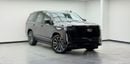Cadillac Escalade SPORT PLATINUM 2022 Cadillac Escalade Sport Platinum, Warranty, Full Cadillac Service History, Fully Loaded, GCC