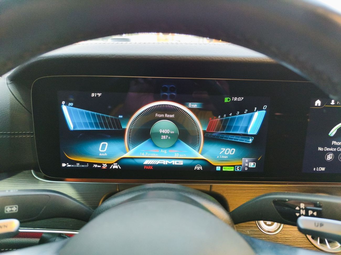 مرسيدس بنز ايه ام جي جي تي 43 AMG GT 2023 – 22,000 km – American Specs – Excellent Condition