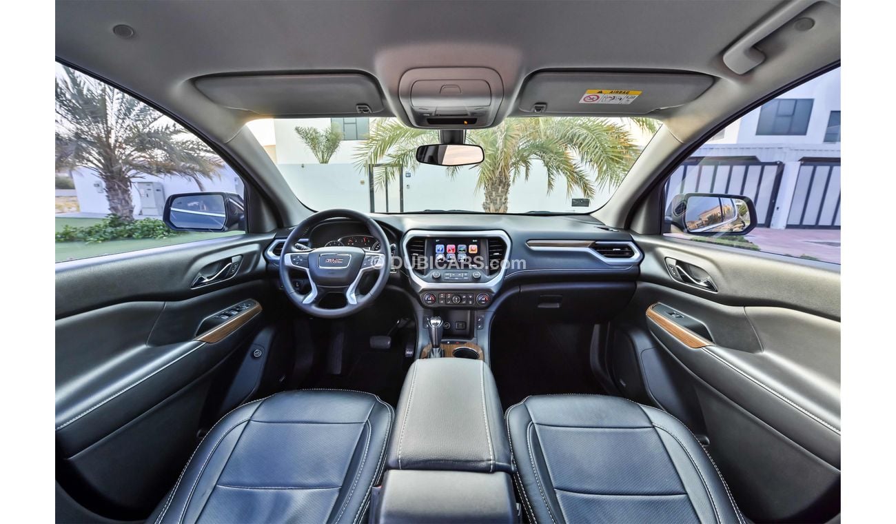 GMC Acadia | AED 1,743 Per Month | 0% DP | Exceptional Condition | Low Kms