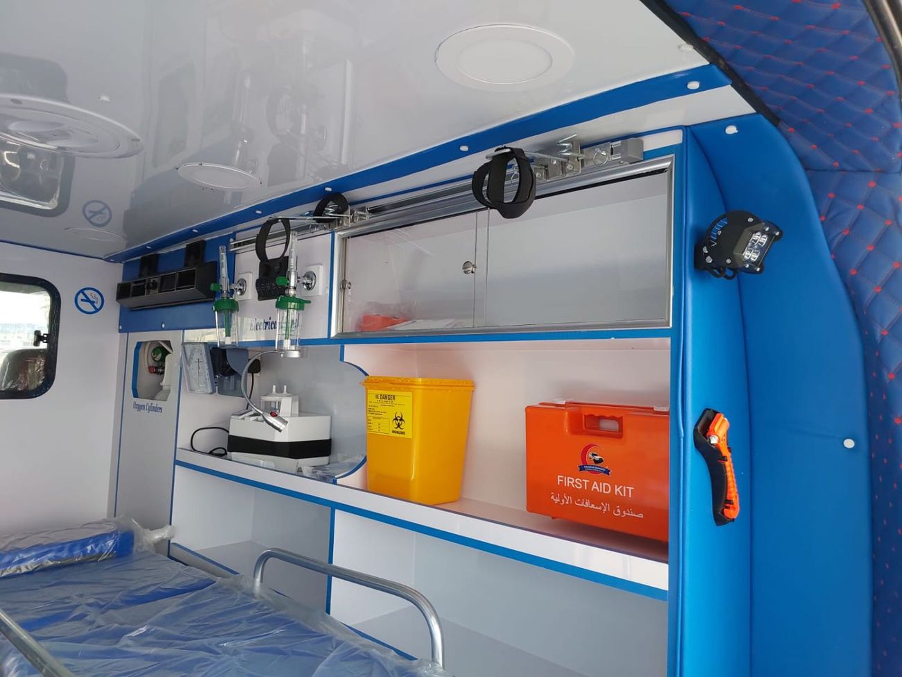 تويوتا هاياس TOYOTA HIACE COMMUTER AMBULANCE VAN RHD 2020 MODEL 2.8 L DIESEL AUTOMATIC(PM19152)