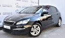 Peugeot 308 1.6L ACTIVE 2016 MODEL GCC SPECS