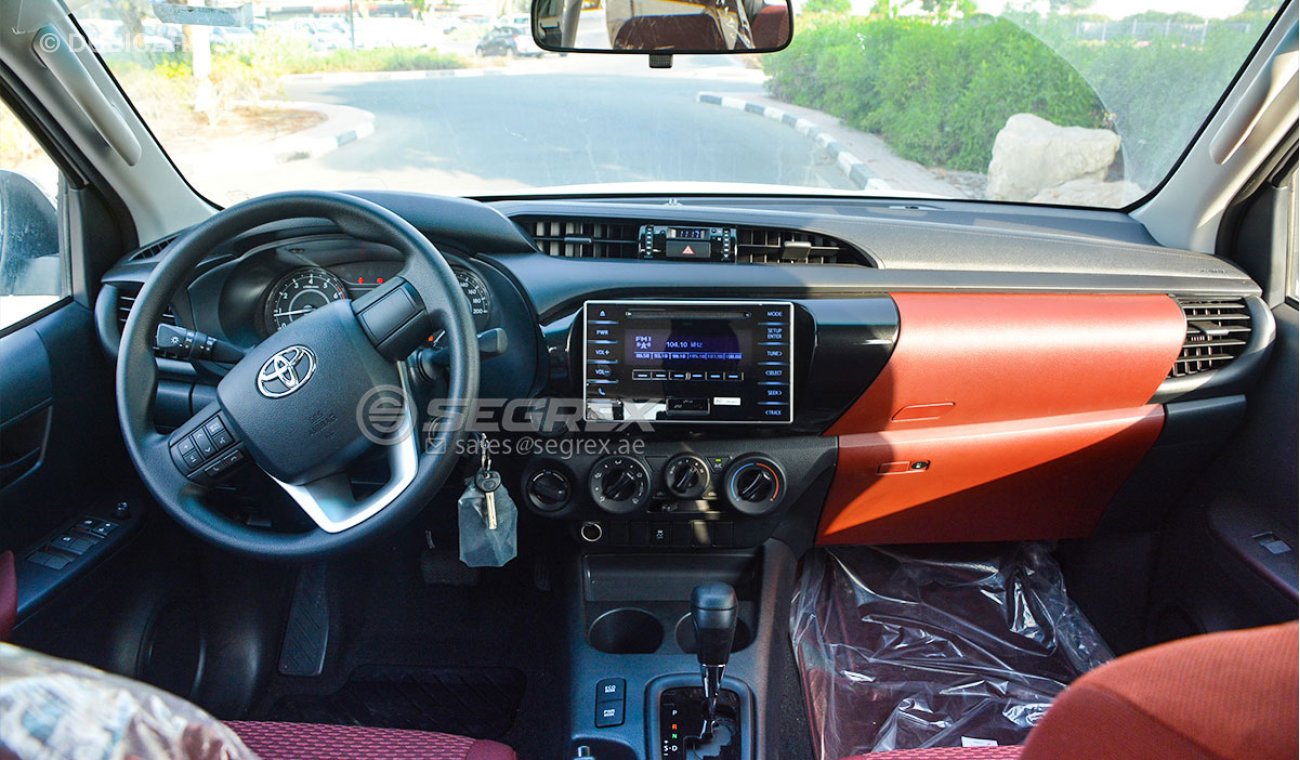 Toyota Hilux 2.4 DC 4x4 6AT LOW. PWR WINDOWS.AC AVAILABLE IN COLORS 2020 MODELS