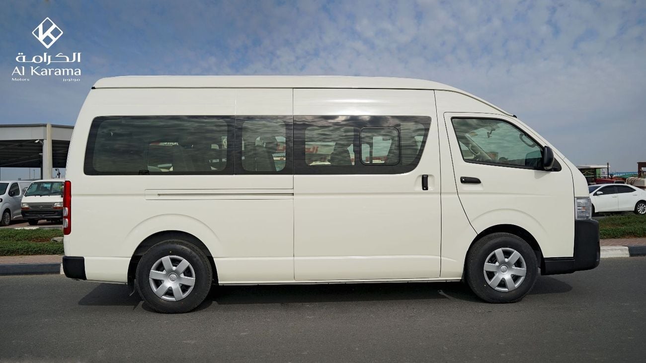 تويوتا هاياس 2.5L Diesel High Roof Van with 16 Seats - Power Window - Sliding Door - Manual Drive