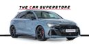 Audi RS3 TFSI quattro 2.5L Sportback Al Nabooda warranty Service Contract-Carbon RS Bucket Seats-Special Colo