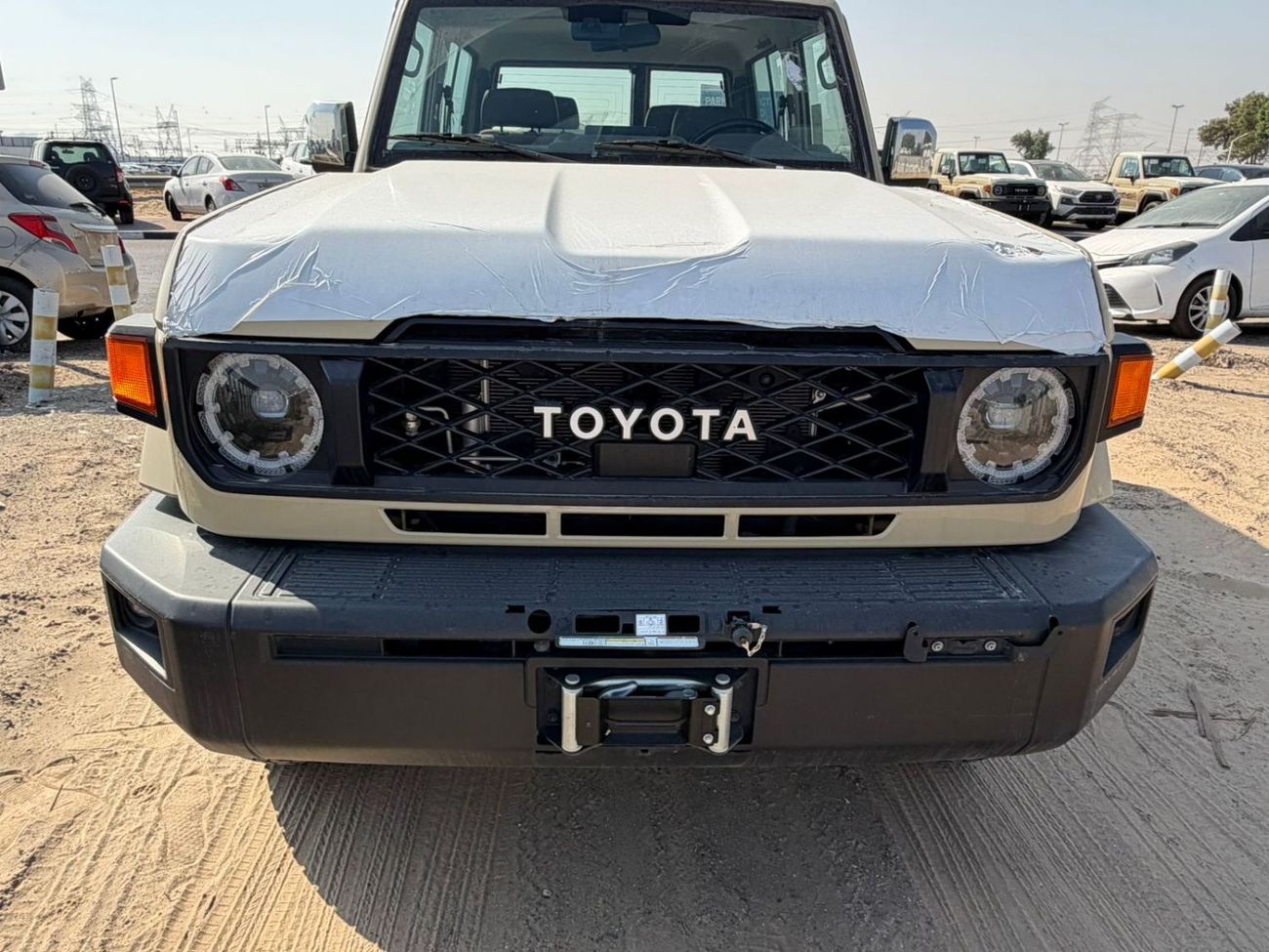 تويوتا لاند كروزر 70 Toyota LC71 2.8 AT mid option Saudi 2024