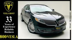 Lincoln MKS AL TAYER CAR!! FULL OPTION + LEATHER SEATS + SUNROOF / GCC / UNLIMITED MILEAGE WARRANTY / 880DHS PM