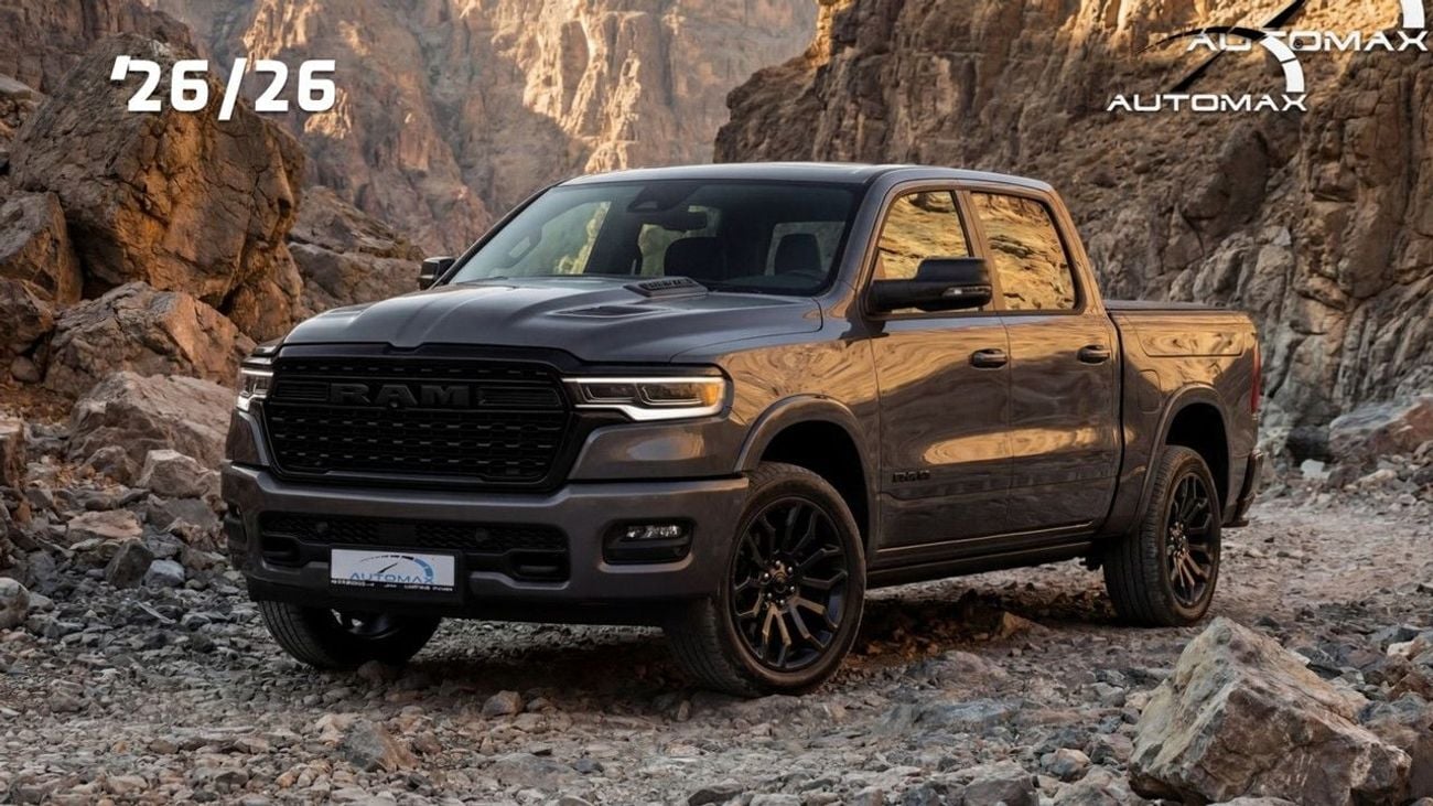 RAM 1500 (For Export , НА ЭКСПОРТ) PY 26/26 Limited Crew Cab Hurricane H.O 3.0TT GCC Без пробега