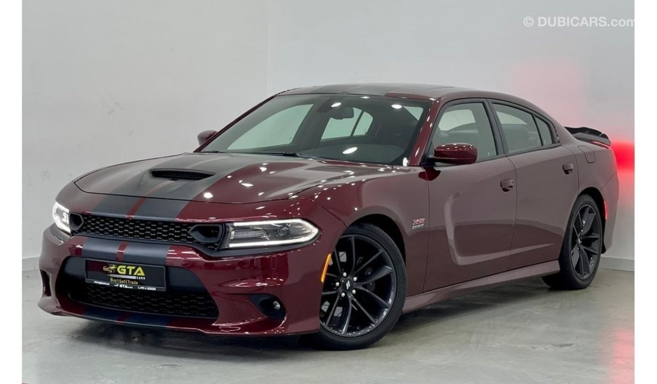 دودج تشارجر 2019 Dodge Charger Scat Pack 6.4L V8, Dodge Warranty 2024, Low Kms, GCC