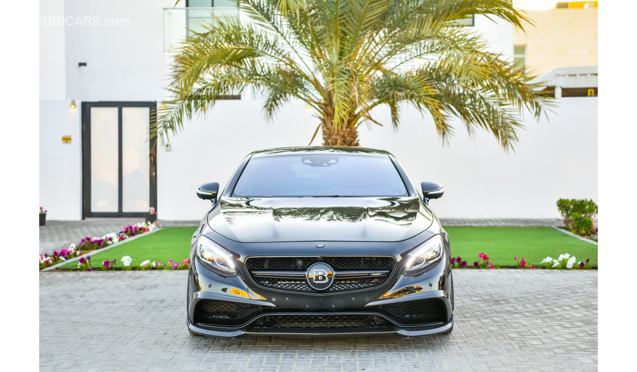 Mercedes-Benz S 63 AMG Coupe Brabus B850 V8 6.0 Biturbo - AED 10,947 Per Month!