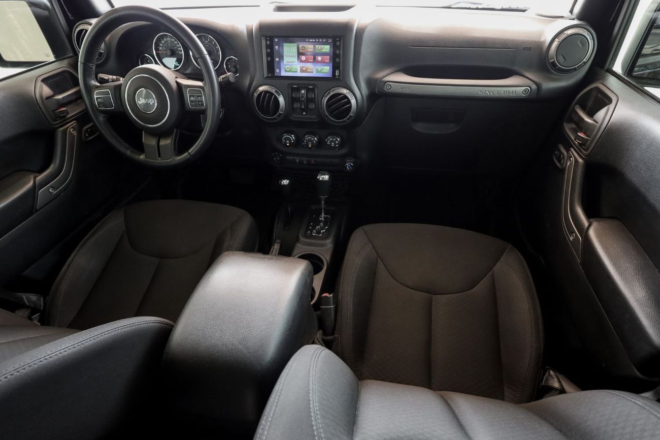 جيب رانجلر Jeep Wrangler Unlimited Sport  2018 GCC under Warranty with Flexible Down-Payment/ Flood Free.