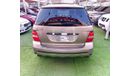 مرسيدس بنز ML 500 وارد موديل 2006 لون ذهبى رقم واحد فتحة جلد رنجات بحالة ممتازة لاتحتاج لأى مصاريف
