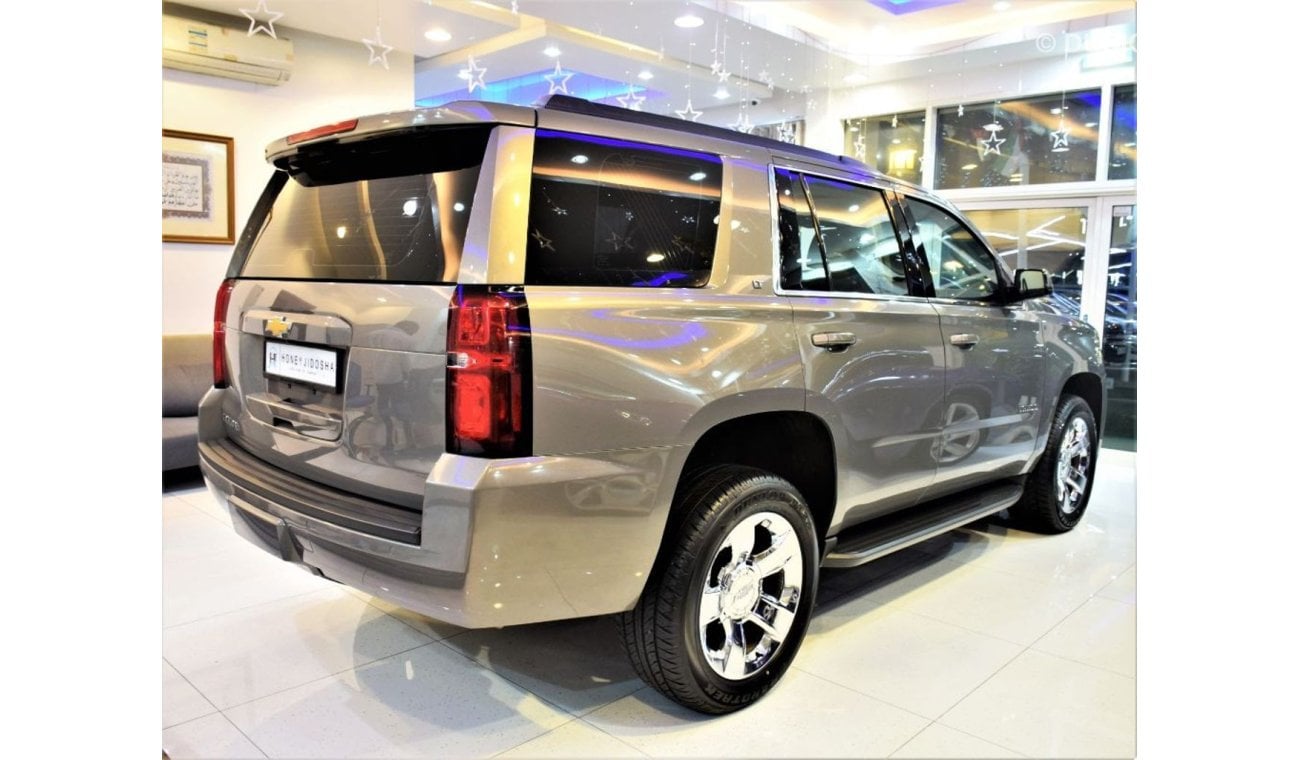 شيفروليه تاهو ( DEALER WARRANTY UNTIL 2023 ) AMAZING Chevrolet Tahoe LT 2018 Model!! in Beige Color! GCC Specs