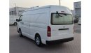 Toyota Hiace 2017 | TOYOTA HIACE HIGH-ROOF PANEL | CHILLER VAN 3-SEATER | LOW MILEAGE | 5-DOORS | GCC | VERY WELL