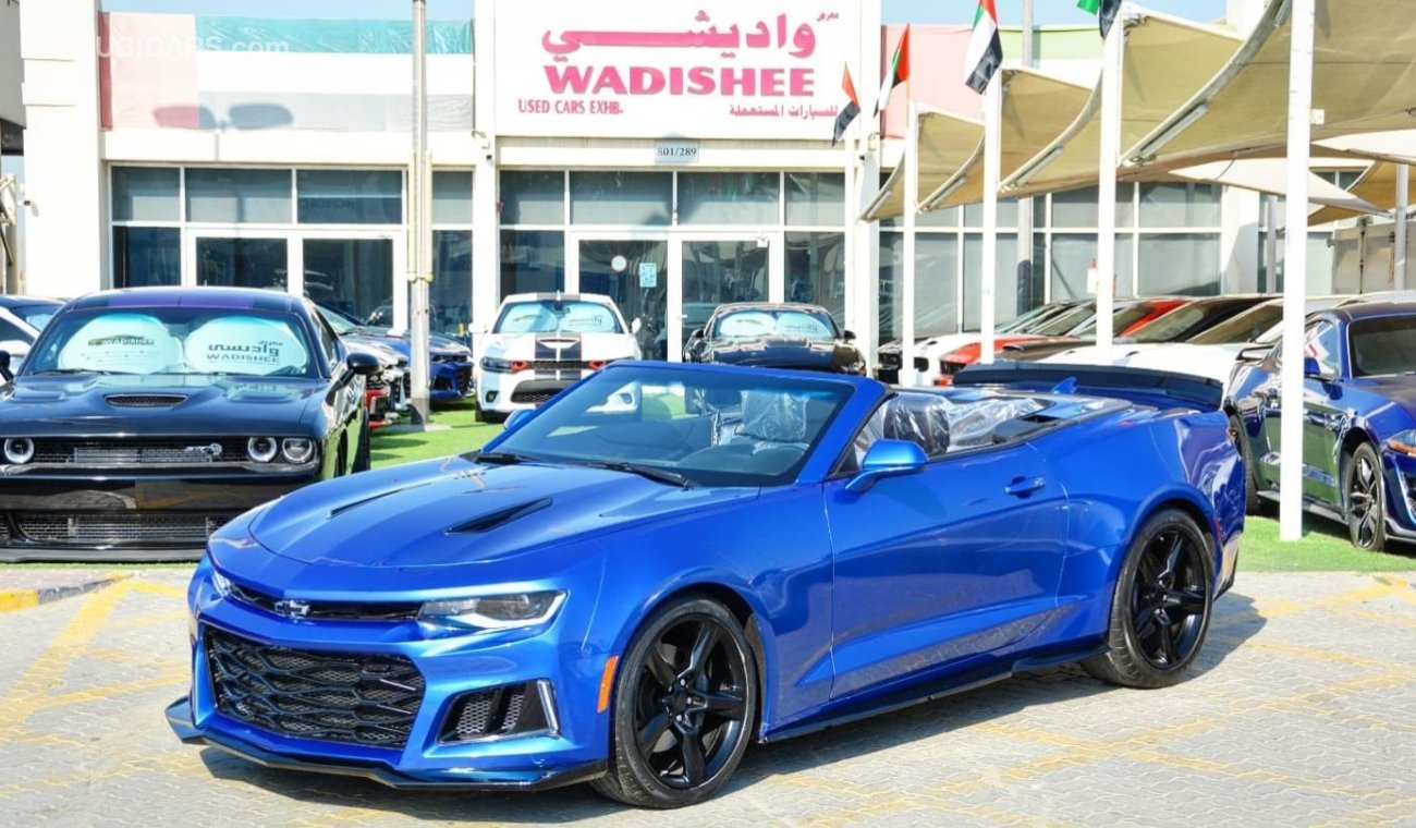 شيفروليه كامارو SOLD!!!Camaro SS V8 6.2L 2017/ CONVERTIBLE/ ZL1 Kit/ Leather Interior/ Excellent Condition