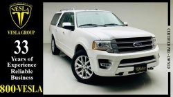 Ford Expedition LIMITED! GCC / EcoBoost / LEATHER / SUNROOF / FULL OPTION / WARRANTY UNLIMITED MILEAGE / 1602 DHS PM