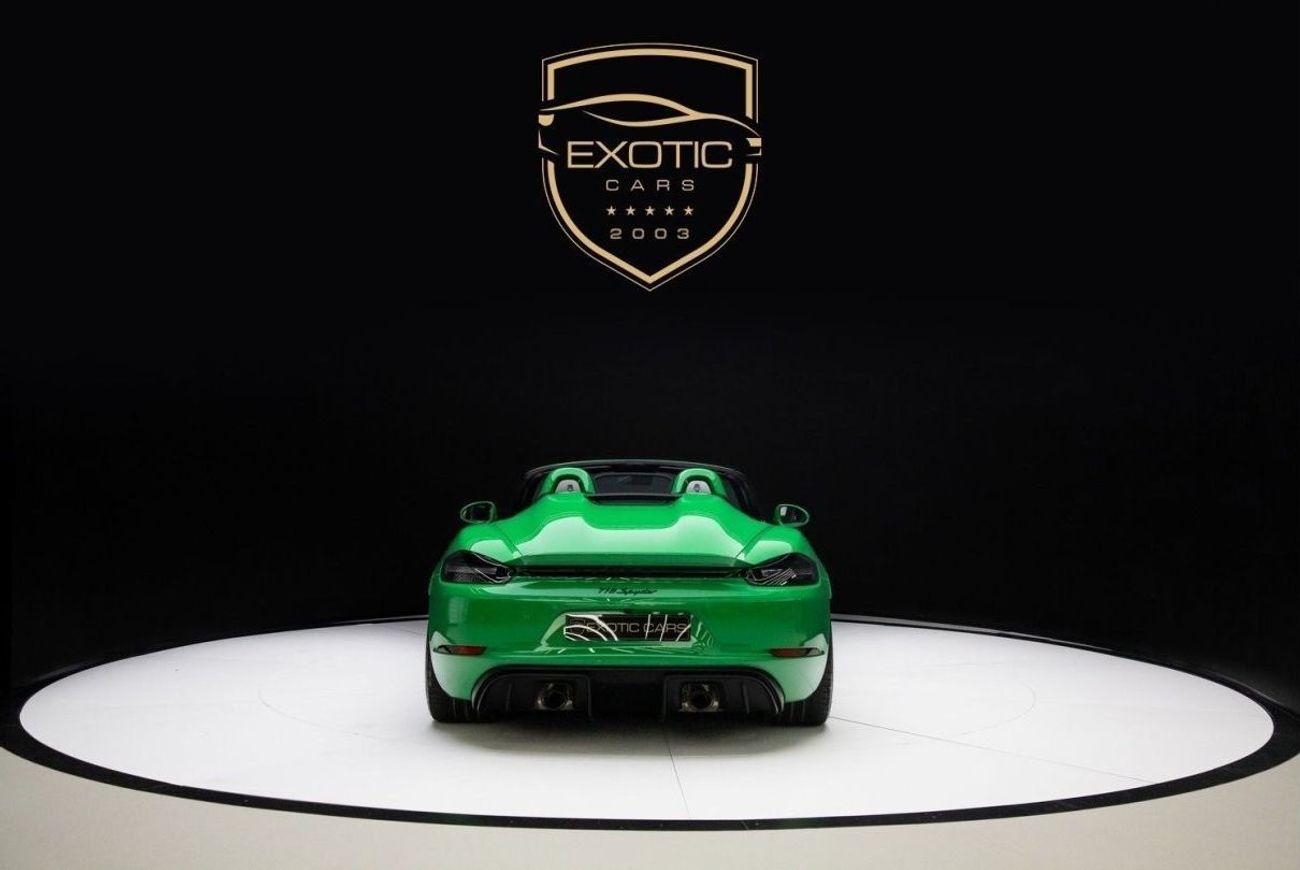 بورش 718 سبيدر WARRANTY AUG 2026