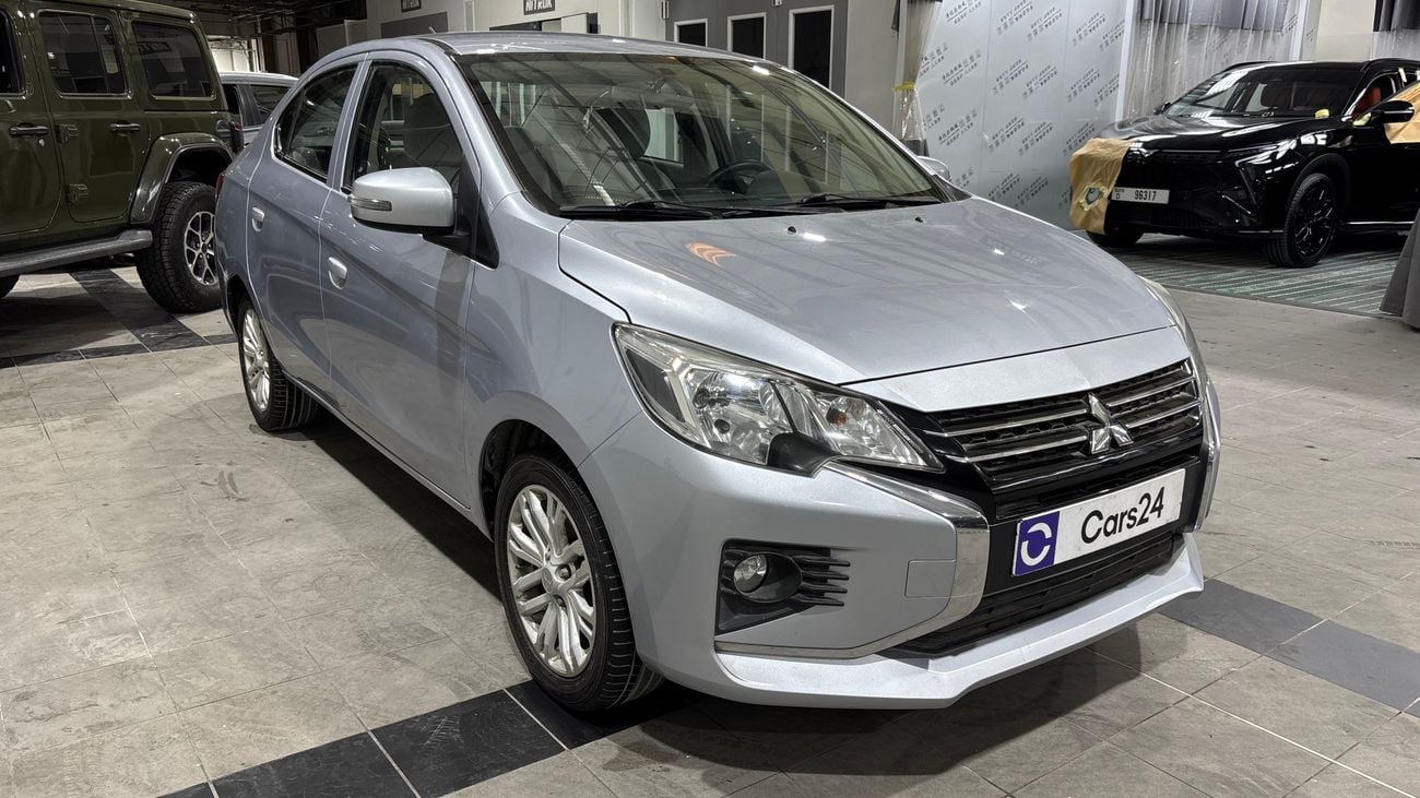 Mitsubishi Attrage 2022 GLX HIGHLINE | AED 331/Month | 0 DP | 30 Day Return | Warranty | Service History