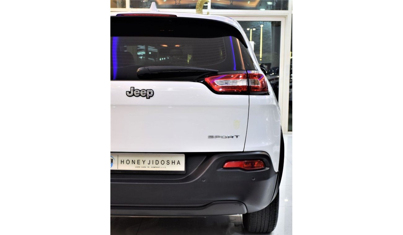 Jeep Cherokee TECH THAT GOES WHEREVER YOU GO JEEP Cherokee SPORT 2016 Model!! in White Color! GCC Specs