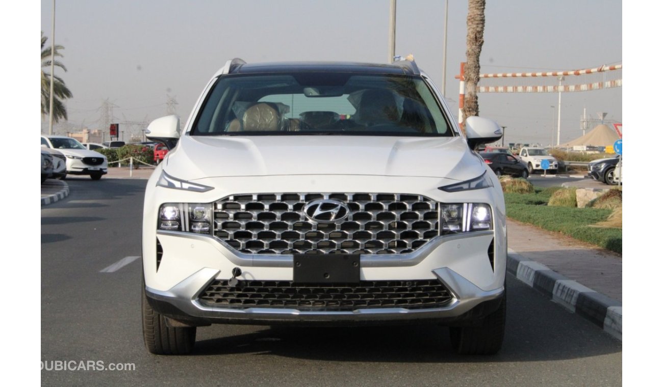 هيونداي سانتا في 2.5L, LEATHER SEAT, ELECTRIC SEAT, PUSH START, PANORAMIC ROOF, MODEL 2023 FOR EXPORT ONLY