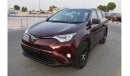 Toyota RAV4 RIGHT HAND DRIVE 4 WHEEL DRIVE MAROON 2016  ONLY FOR EXPORT