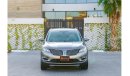 Lincoln MKC 1,449 P.M | 0% Downpayment | Immaculate Condition