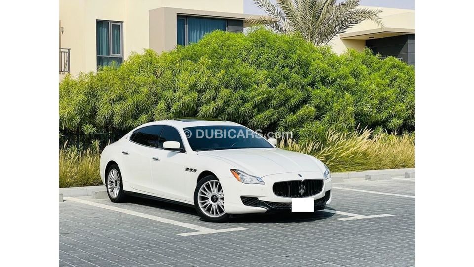 Used Maserati Quattroporte Service History Sunroof GCC