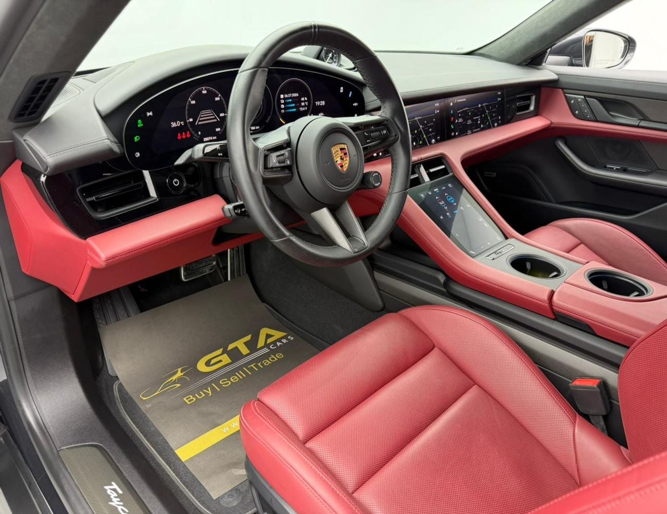 بورش تايكان 2024 Porsche Taycan GTS, Dec/2026 Porsche Warranty, Full Porsche Service History, GCC